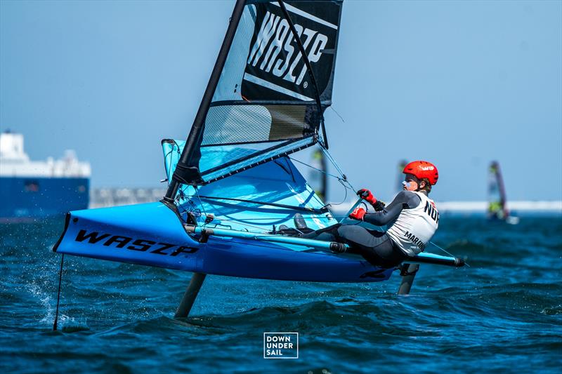 Martinius Melleby-Hopstock - WASZP Pre-Games - photo © Down Under Sail