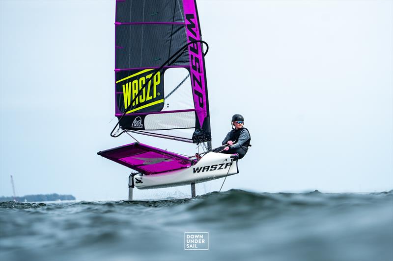 2026 WASZP Games Day 2 photo copyright Down Under Sail taken at  and featuring the WASZP class