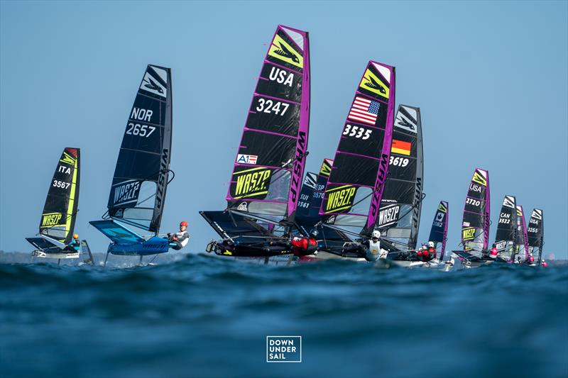 2026 WASZP Games Day 4 photo copyright Down Under Sail taken at  and featuring the WASZP class