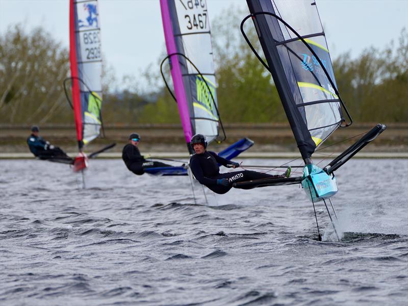 James Crossley during the WASZP Start of Seasons 2026 at Datchet Water - photo © Nici Hoyle