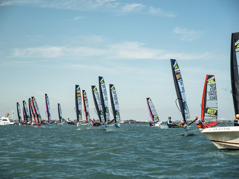 WASZP x Foiling Base Cadiz ink long term collaboration photo copyright WASZP Class taken at  and featuring the WASZP class