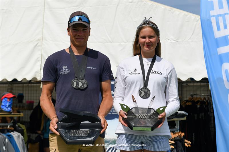 Champions crowned in the WASZP UK Nationals at the WPNSA photo copyright James Tomlinson Photography taken at Weymouth & Portland National Sailing Academy and featuring the WASZP class