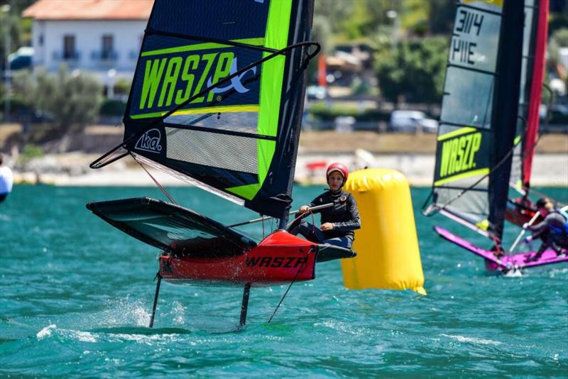 2022 International WASZP Games Championship Racing Day 1 photo copyright James Tomlinson taken at Fraglia Vela Malcesine and featuring the WASZP_X class