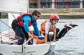 Newlands Primary School students and Olympic medallists at Southampton Water Sports Activity Centre © SWAC