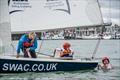 Newlands Primary School students and Olympic medallists at Southampton Water Sports Activity Centre © SWAC