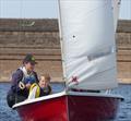 Alice Morris and Stephen James during the Dovestone Sailing Club Open Day