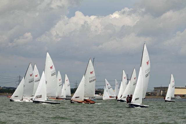 Wayfarer Eastern Area Championship at Medway photo copyright Mike Spurgin taken at Medway Yacht Club and featuring the Wayfarer class