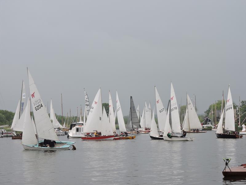 58th Yachtmaster Insurance Three Rivers Race photo copyright Holly Hancock taken at Horning Sailing Club and featuring the Wayfarer class