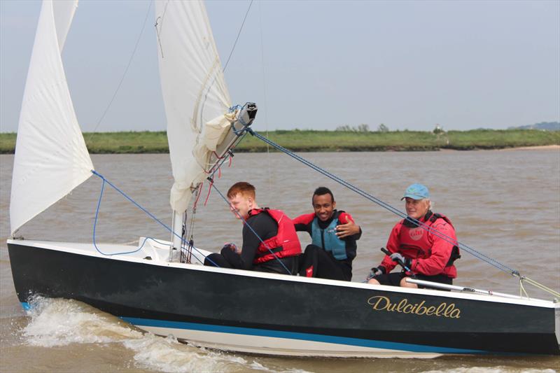 South London teens set sail at Aldeburgh Yacht Club thanks to BIGKID Foundation photo copyright BIGKID Foundation taken at Aldeburgh Yacht Club and featuring the Wayfarer class