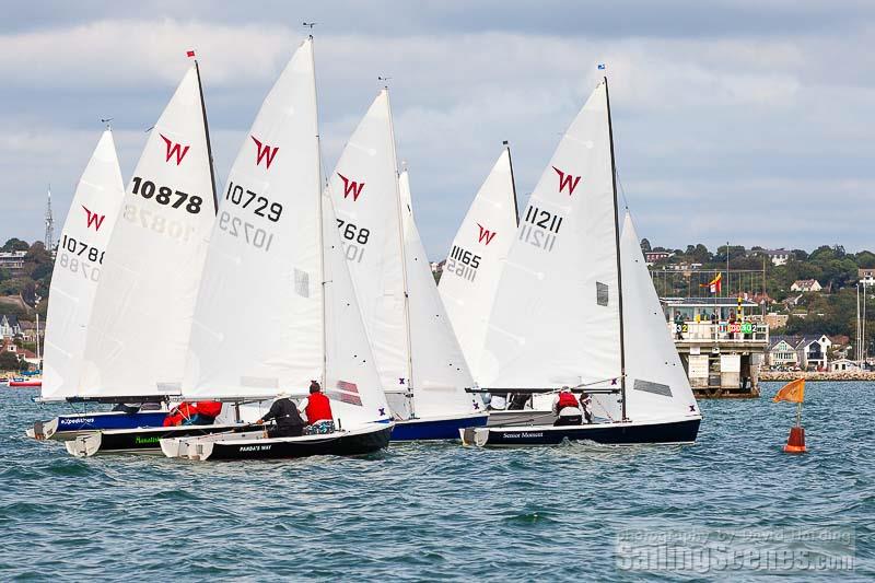 Zhik Poole Week day 3 photo copyright David Harding / www.sailingscenes.com taken at Parkstone Yacht Club and featuring the Wayfarer class