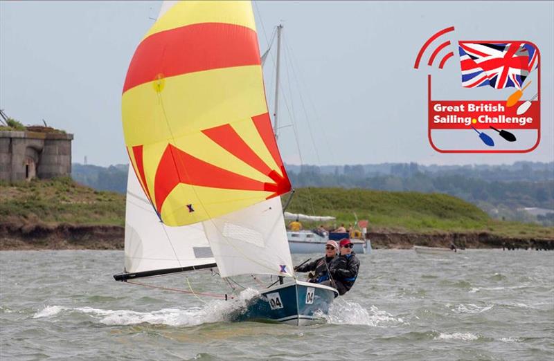 Brian Lamb & Sam Pygall during the Wilsonian River Challenge photo copyright Tim Olin / www.olinphoto.co.uk taken at Wilsonian Sailing Club and featuring the Wayfarer class