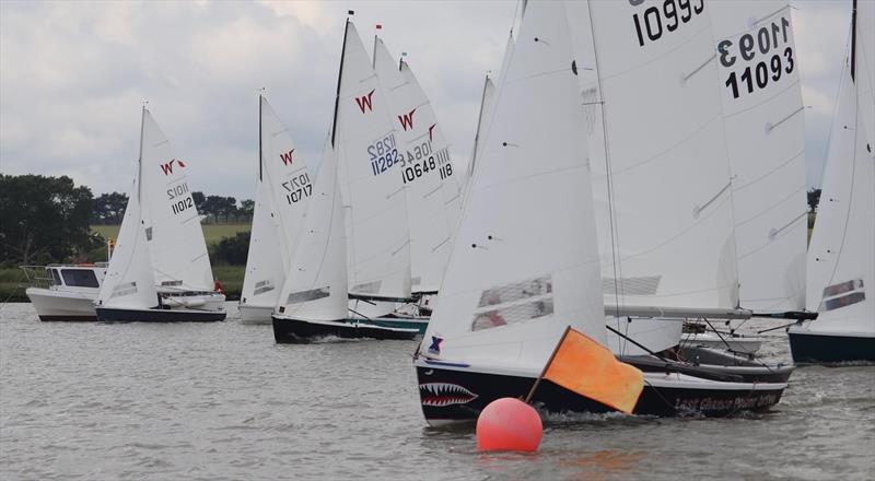 Wayfarer Easterns at Waldringfield photo copyright Alexis Smith taken at Waldringfield Sailing Club and featuring the Wayfarer class