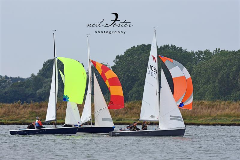 Aldeburgh YC Flying Fifteen and Wayfarer Open photo copyright Neil Foster Photography taken at Aldeburgh Yacht Club and featuring the Wayfarer class