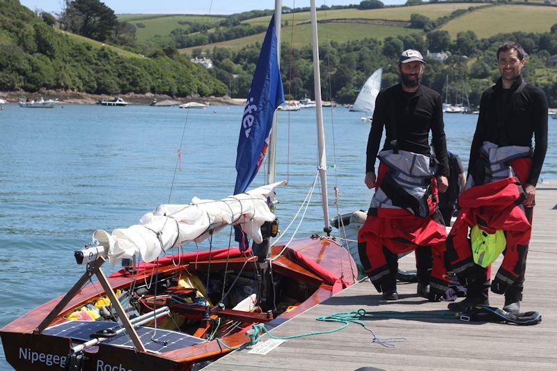 Nipegegi, the record breaking Round Britain Wayfarer photo copyright Nipegegi taken at Salcombe Yacht Club and featuring the Wayfarer class