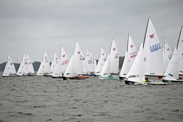 Wayfarer International Championships 2022 at Lake Eustis, Florida photo copyright John Cole taken at Lake Eustis Sailing Club and featuring the Wayfarer class