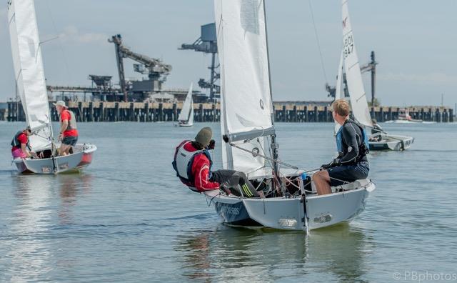 Light winds for the Medway Marathon 2022 - photo © Paul Babington