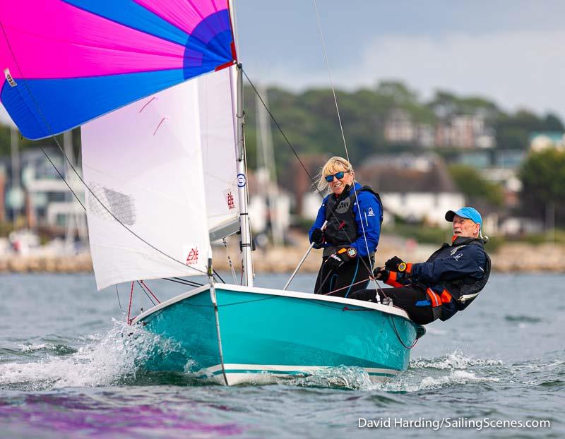 Bournemouth Digital Poole Week 2022 day 1 photo copyright David Harding / www.sailingscenes.com taken at Parkstone Yacht Club and featuring the Wayfarer class