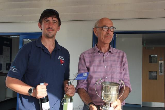 Andrew & Tom Wilson win the Wayfarer Eastern Championship at Blackwater - photo © Zoe Nelson