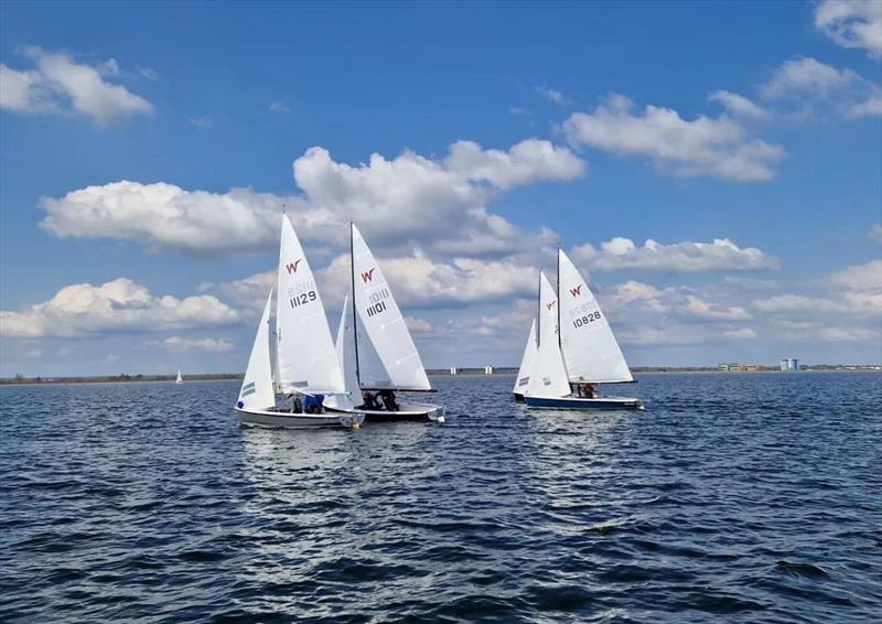 Craftinsure Wayfarer Travellers at Datchet Water - photo © DWSC