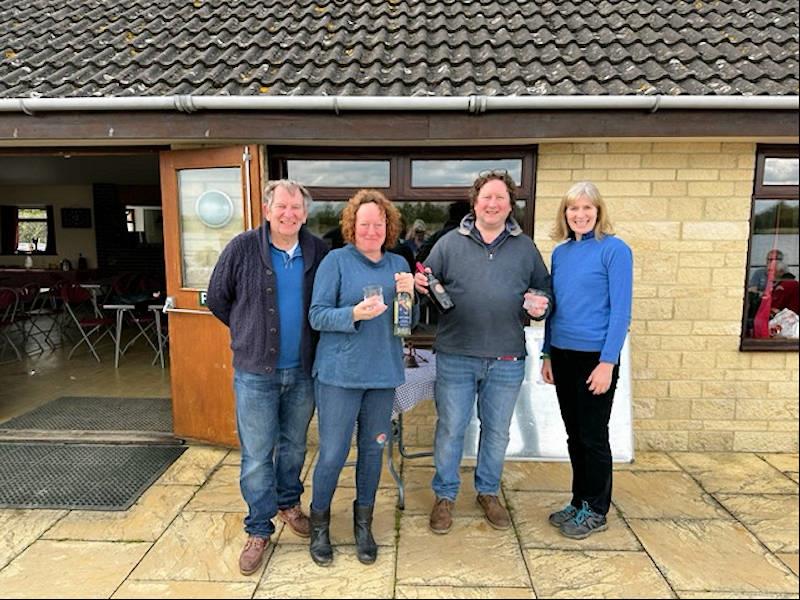 Winners in the Craftinsure Wayfarer National Circuit Event at West Oxfordshire Sailing Club - photo © Sam Pygall