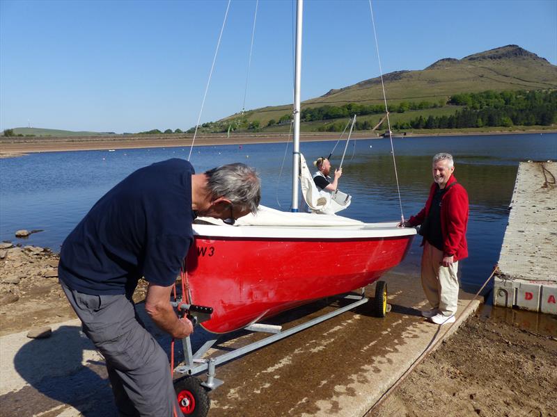 John Hughes and John MacDonald during the Dovestone Sailing Club Open Day - photo © Nik Lever