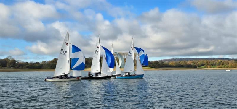 Craftinsure UK Wayfarer National Circuit Finale at Bough Beech - Tight racing on day 1 - photo © Sarah Seddon