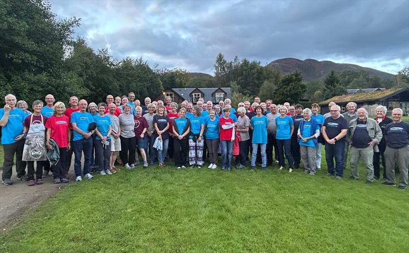T-shirt parade - Wayfarer International Rally at Loch Lomond - photo © UKWA