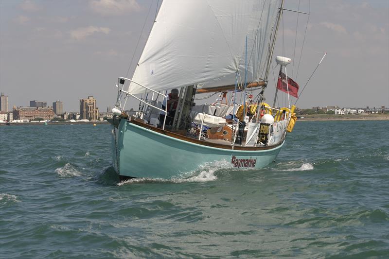 The plan is to restore the yacht to full sailing condition, as she was here in 2006 as she departed on her 27,000-mile circumnavigation with a crew of disadvantaged young adults photo copyright WSI taken at  and featuring the  class