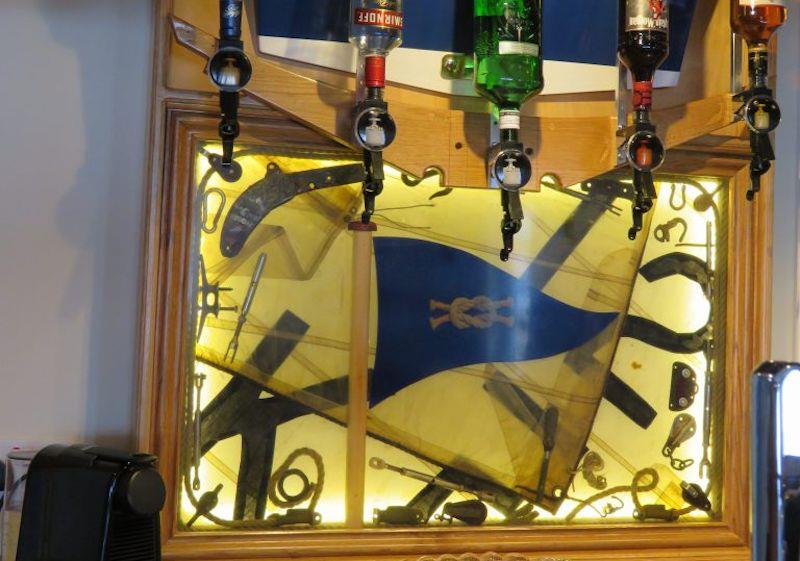 Using Entropy Resins to make a new bar with a nautical theme for Wells Sailing Club - photo © James Case