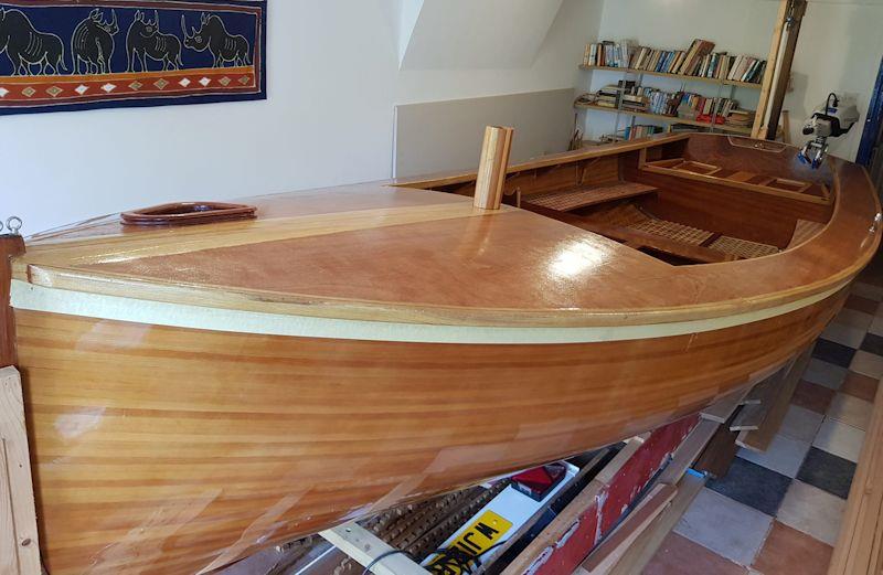 Building a Stornoway 16 wooden dinghy using West System epoxy resin photo copyright Steve Goodchild taken at  and featuring the  class