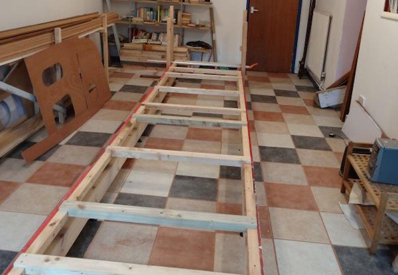 Building a Stornoway 16 wooden dinghy using West System epoxy resin photo copyright Steve Goodchild taken at  and featuring the  class