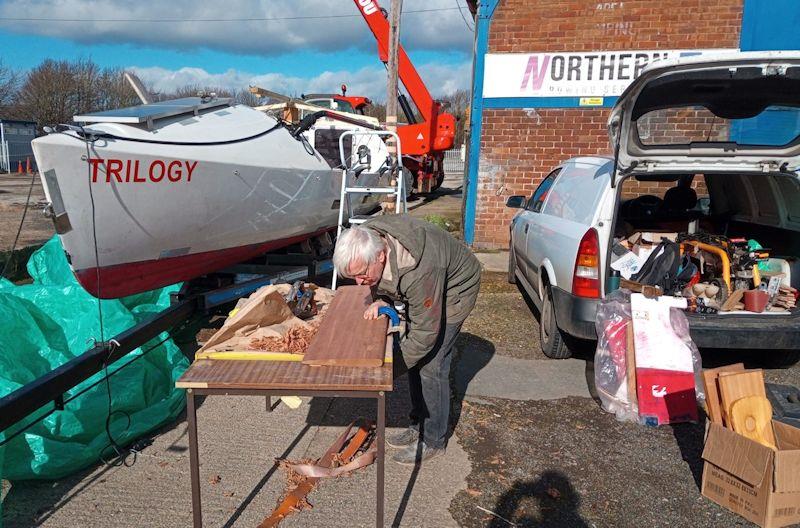 Preparing to row non-stop from mainland Europe to mainland South America photo copyright M2M Atlantic Four taken at  and featuring the  class