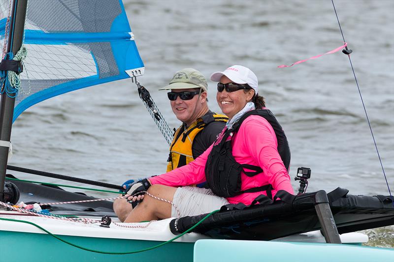  2019 Weta North American Championship - NorBanks sailing facility in Duck, NC photo copyright Eric Rasmusse taken at  and featuring the Weta class