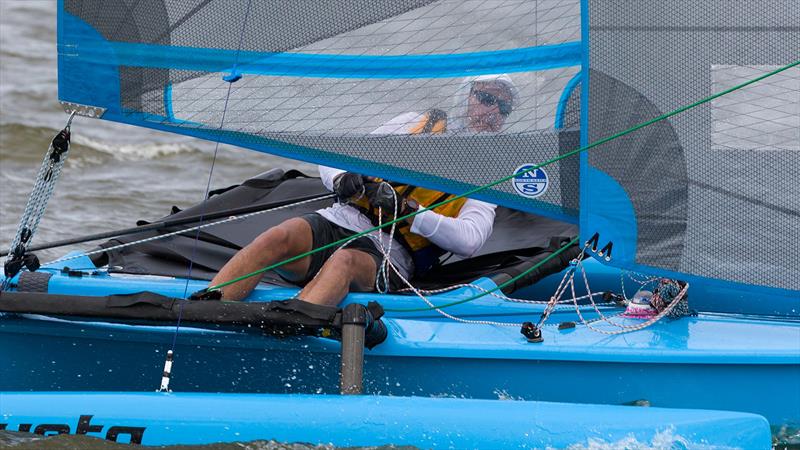  2019 Weta North American Championship - NorBanks sailing facility in Duck, NC photo copyright Eric Rasmusse taken at  and featuring the Weta class