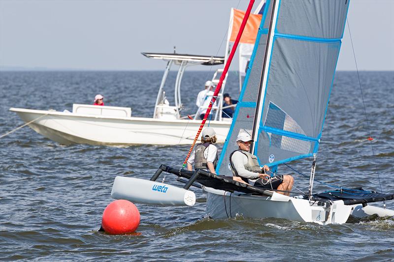  2019 Weta North American Championship - NorBanks sailing facility in Duck, NC photo copyright Eric Rasmusse taken at  and featuring the Weta class