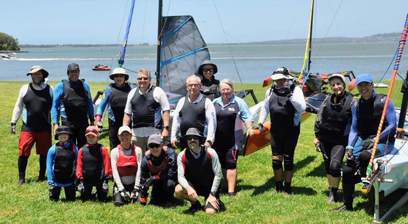 Australian Weta Class National Championships - Winning NSW Team photo copyright Aus Weta taken at Port Kembla Sailing Club and featuring the Weta class