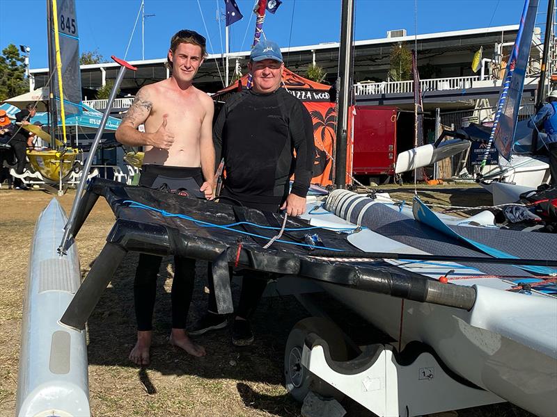 Ryan and Todd McVey - Airlie Beach Race Week photo copyright Shirley Wodson taken at Whitsunday Sailing Club and featuring the Weta class