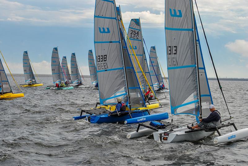 2023 Weta North American Championship photo copyright Tony Feraci / Stephanie Taylor / Kelly Willette taken at Columbia Sailing Club and featuring the Weta class