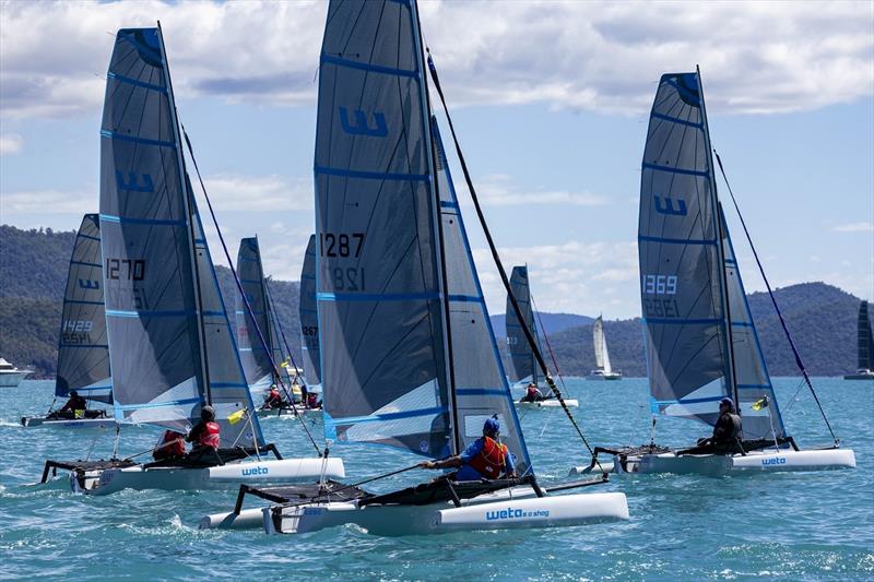 A record fleet of Wetas took part last year - Airlie Beach Race Week - photo © Andrea Francolini