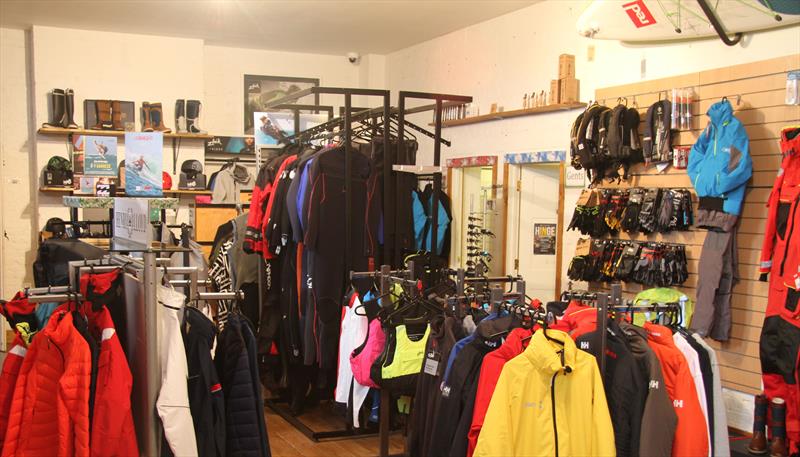 Showroom at Wetsuit Outlet photo copyright Mark Jardine taken at  and featuring the  class