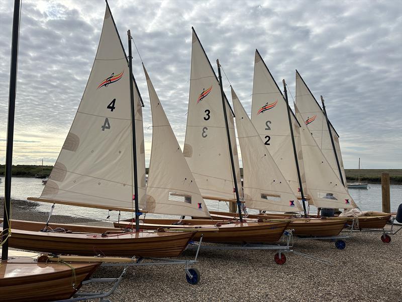 Windsong sailing at Overy Staithe - photo © Harry Cory-Wright