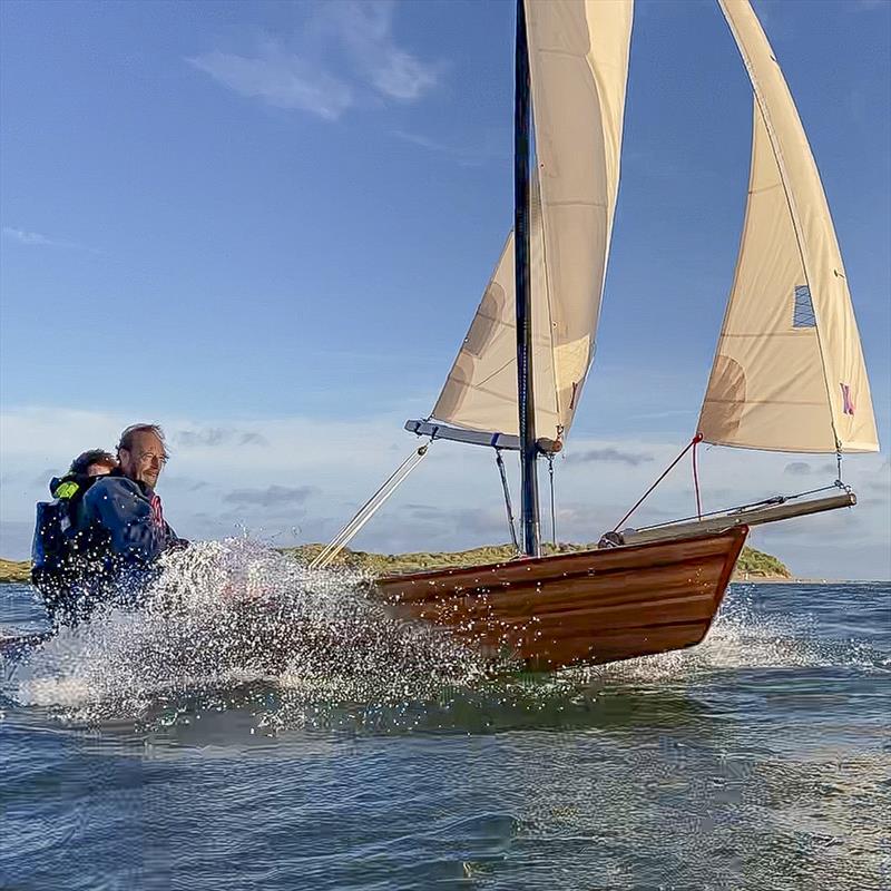 Windsong sailing at Overy Staithe - photo © Harry Cory-Wright