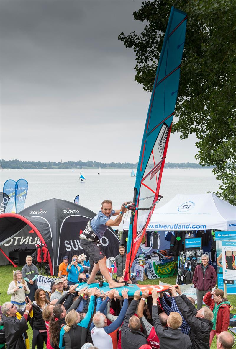 12th National Watersports Festival at Rutland Water photo copyright Rockerline Clothing taken at  and featuring the Windsurfing class