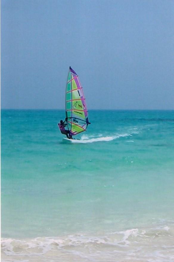 Windsurfing in Egypt - photo © Liz Potter