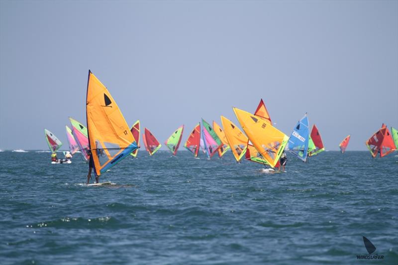 Marathon fleet - Windsurfer One Design Australian Championships - photo © Jane Leonard