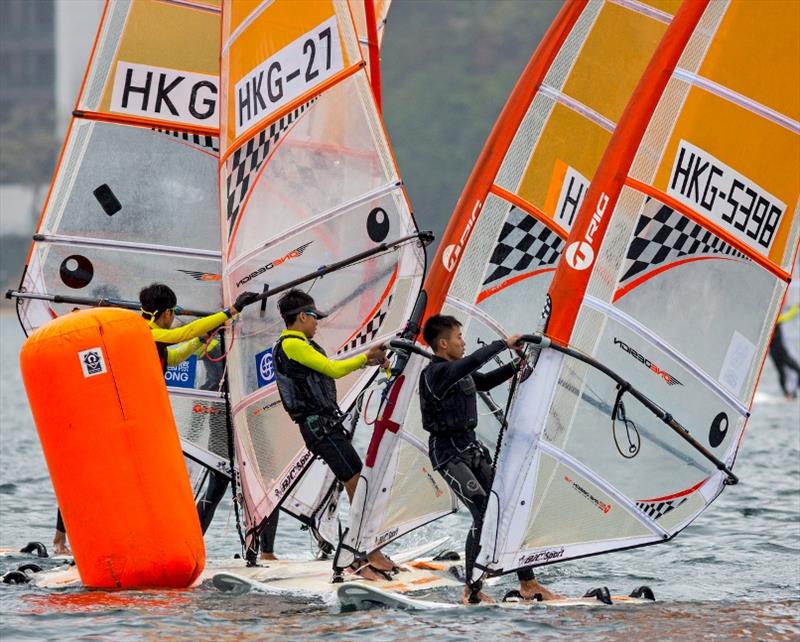 Day 1 - Hong Kong Race Week photo copyright Guy Nowell / RHKYC taken at Royal Hong Kong Yacht Club and featuring the Windsurfing class