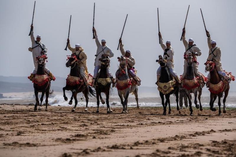 Horses racing down the beach - photo © Nicolas Jones / IWT
