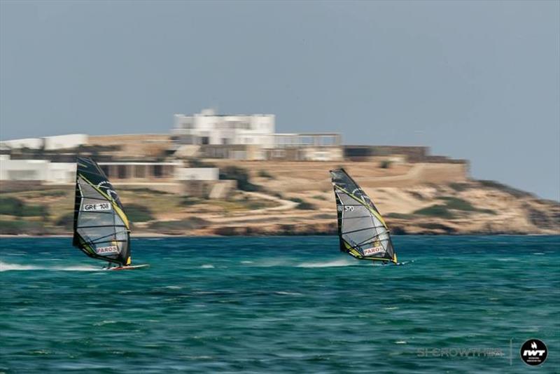 IWT Paros Wind Odyssey - Day 2 photo copyright Si Crowther / IWT taken at  and featuring the Windsurfing class