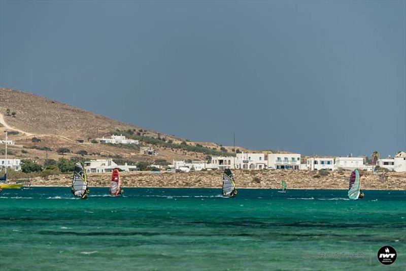 IWT Paros Wind Odyssey - Day 2 photo copyright Si Crowther / IWT taken at  and featuring the Windsurfing class