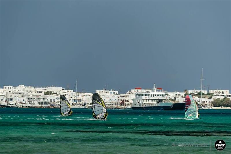 IWT Paros Wind Odyssey - Day 2 photo copyright Si Crowther / IWT taken at  and featuring the Windsurfing class